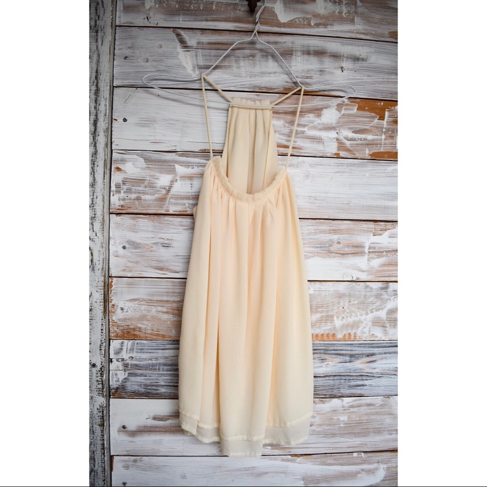 Cream Babydoll Tank